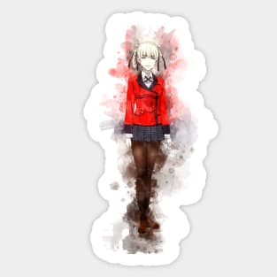 Kakegurui - Kirari *watercolor* Sticker